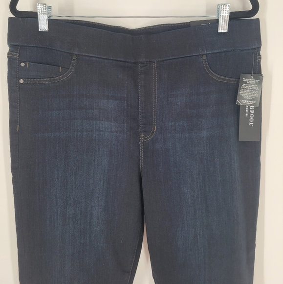 Liverpool pull on jeggings plus size 16 New Hi Rise - Picture 2 of 7